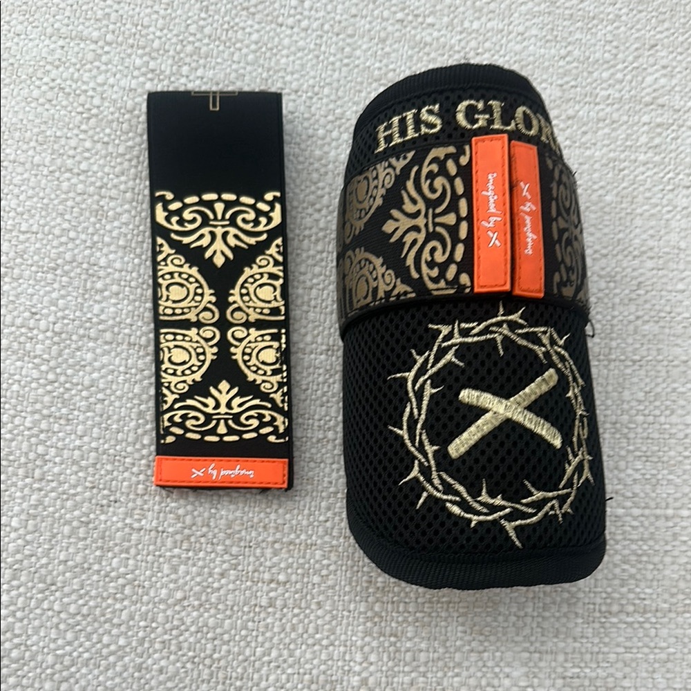 Aria Absolutely Ridiculous elbow guard black bible binding